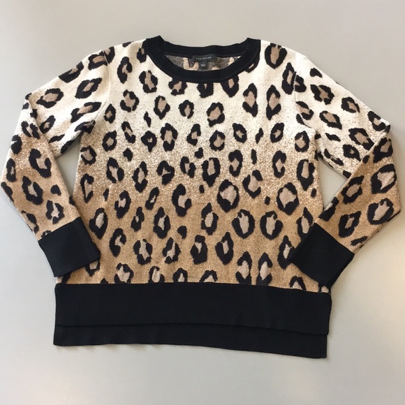 Ann Taylor Animal Print Sweater - Picture 7 of 7